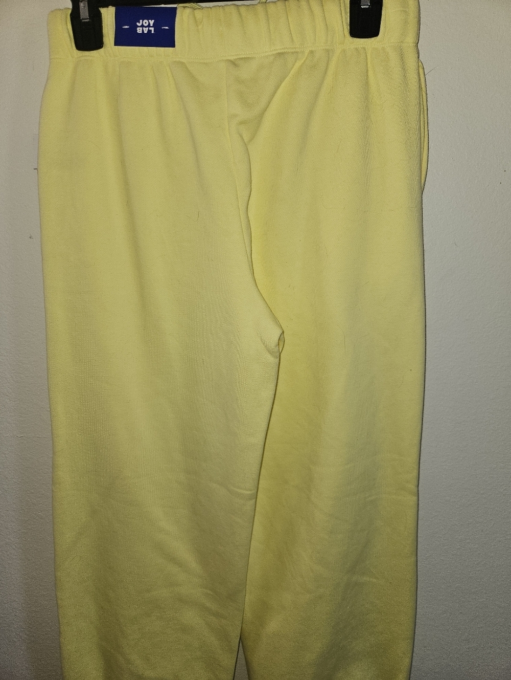 Joy Lab Womans Regular Length Yellow Sweat Pants Size Xs - Picture 10 of 11